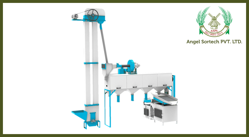 Fully Automatic Grain Cleaning Machine